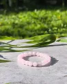 Bracelet Quartz Rose - A - Perles 8mm | Amour et Harmonie