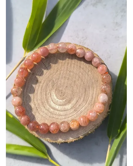Bracelet Pierre de Soleil Multicolore AA | Joie et Vitalité