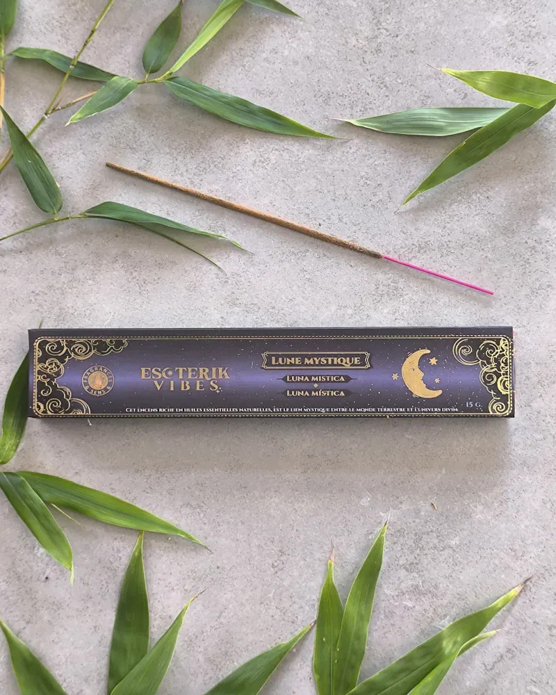 Encens Esoterik-Vibes Lune Mystique | Sérénité et Énergie Lunaire Encens Esoterik-Vibes Lune Mystique | Sérénité et Énergie Lunaire