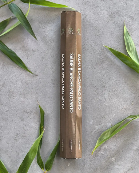 Encens Terra Sauge Blanche - Palo Santo | Énergie Positive