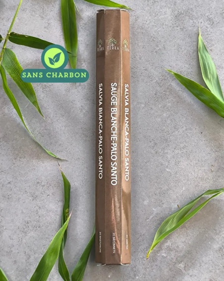Encens Terra Sauge Blanche - Palo Santo | Énergie Positive