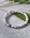 Bracelet Kunzite Multicolore AA : Éclat | Harmonie Intérieure